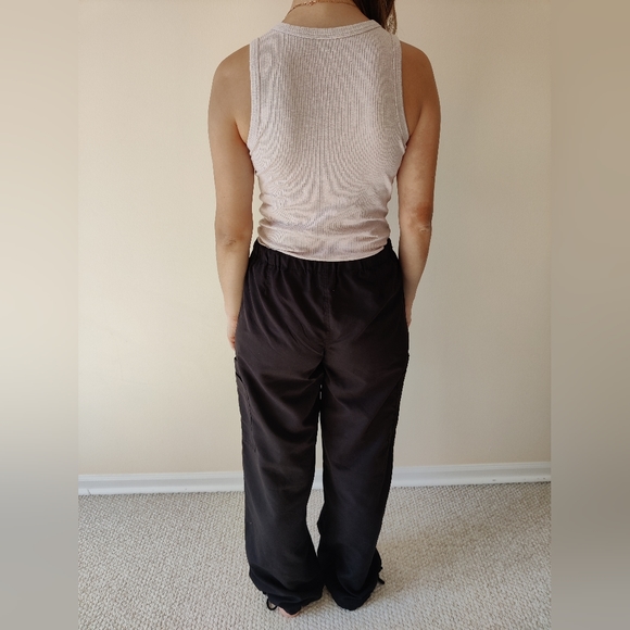 Black Drawstring Pants - Picture 6 of 10